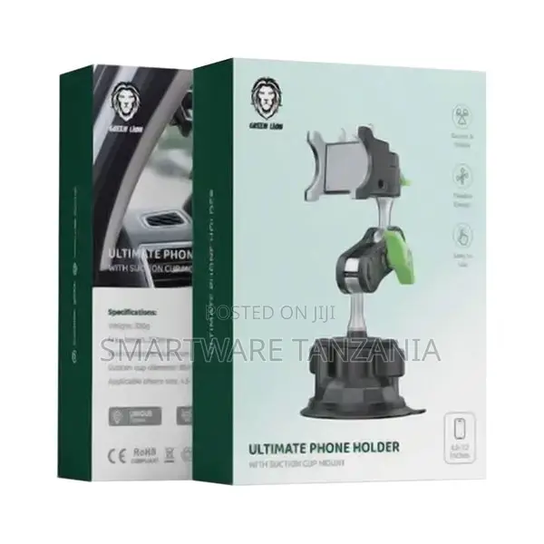 Green Lion Ultimate Phone Holder With Suction Cup Mount