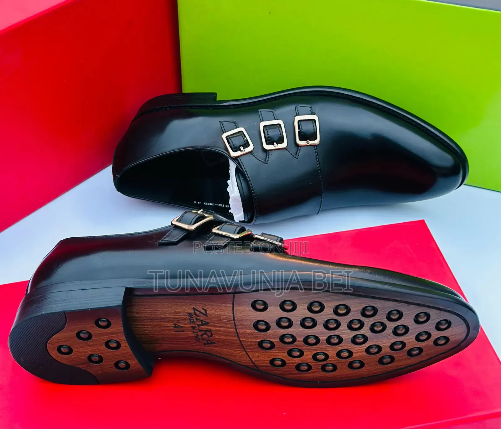 Brand Zara From Paris / Pure Leather Shoes 