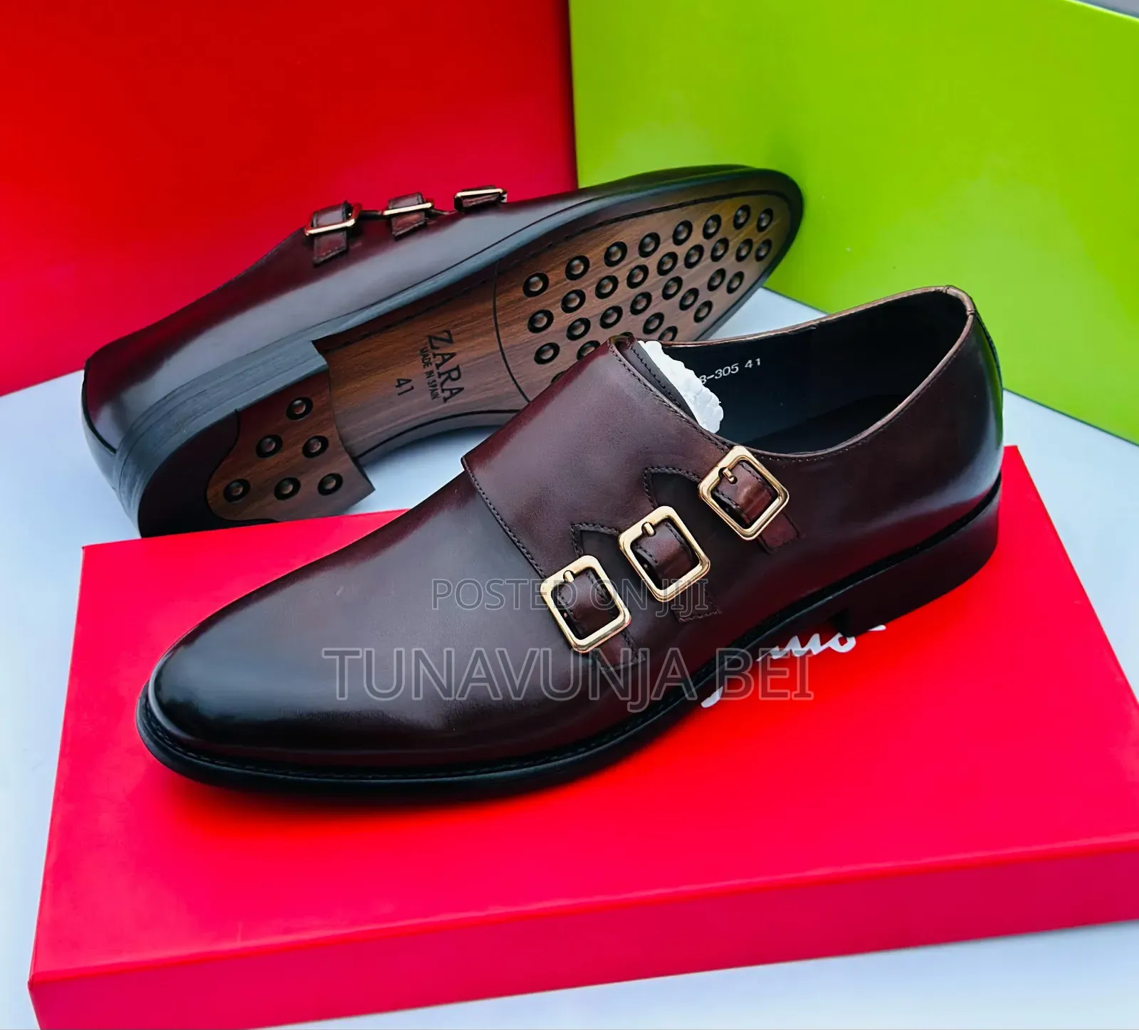 Brand Zara From Paris / Pure Leather Shoes 
