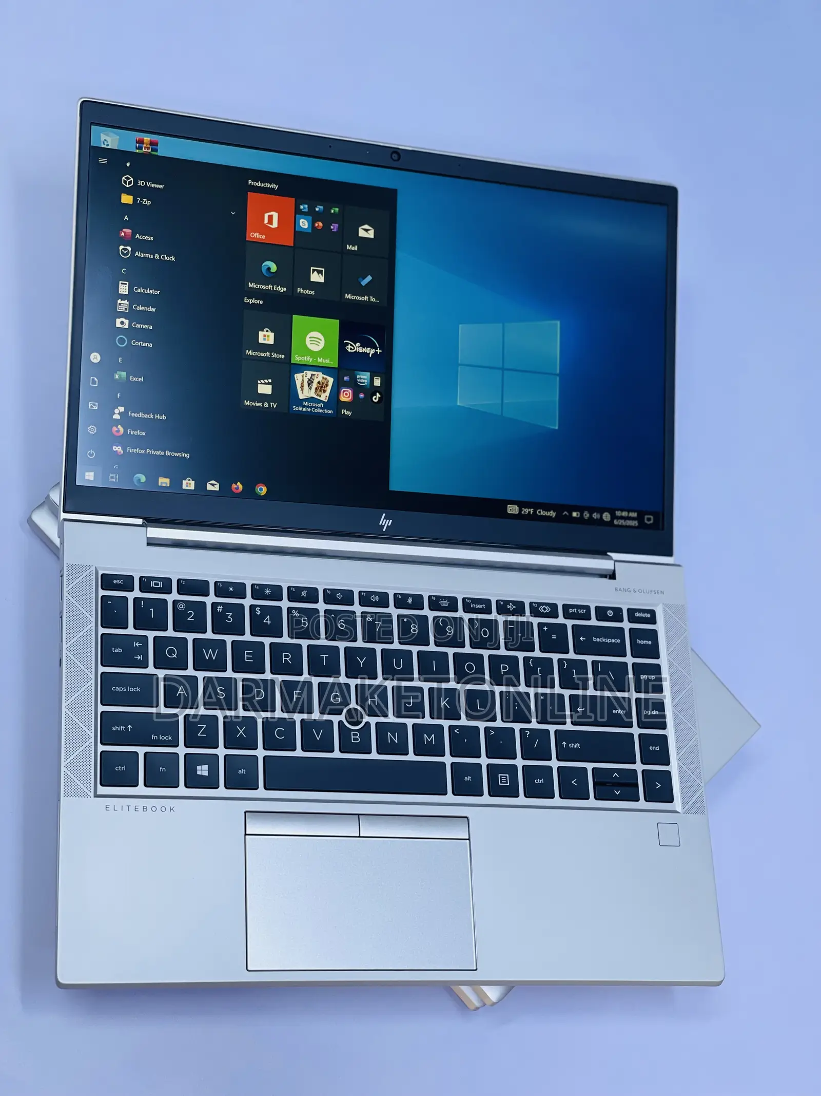 New Laptop HP EliteBook 845 G8 16GB AMD Ryzen 5 SSD 256GB