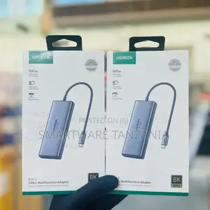 Ugreen 6-in-1 Multifunction Adapter Usb C 100w Pd at 30hz (15852)