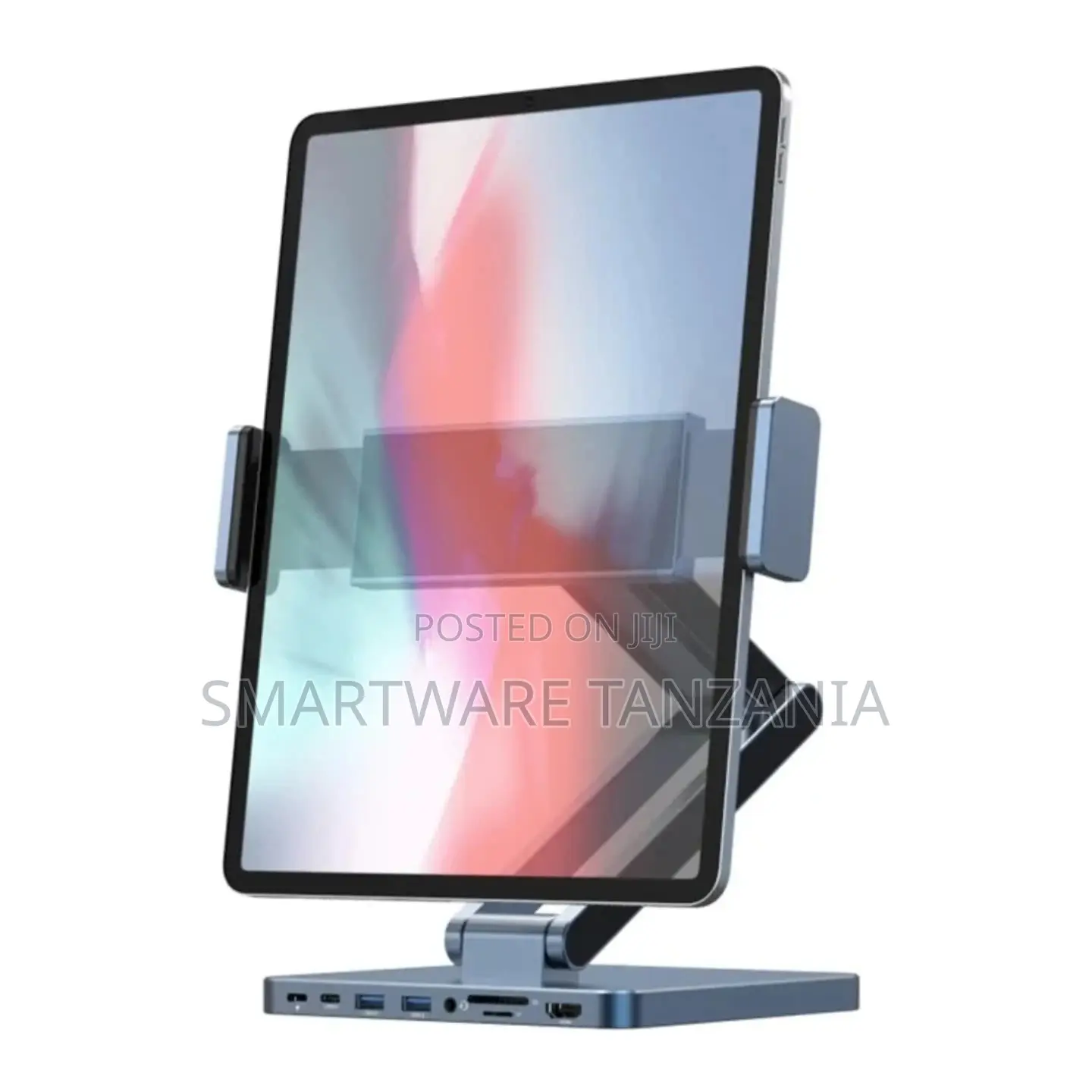 Wiwu Adjustable Usb-C Hub Stand (8 in 1) Adjustable Usb-C Hub Stand
