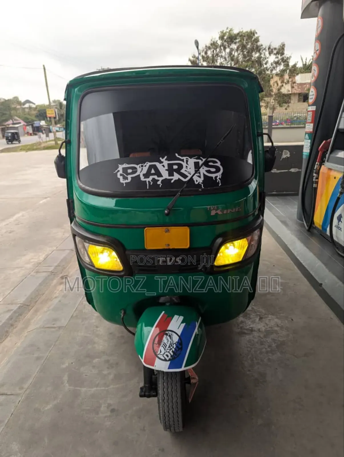 TVS King Deluxe Plus iTouch Start 2024 Green