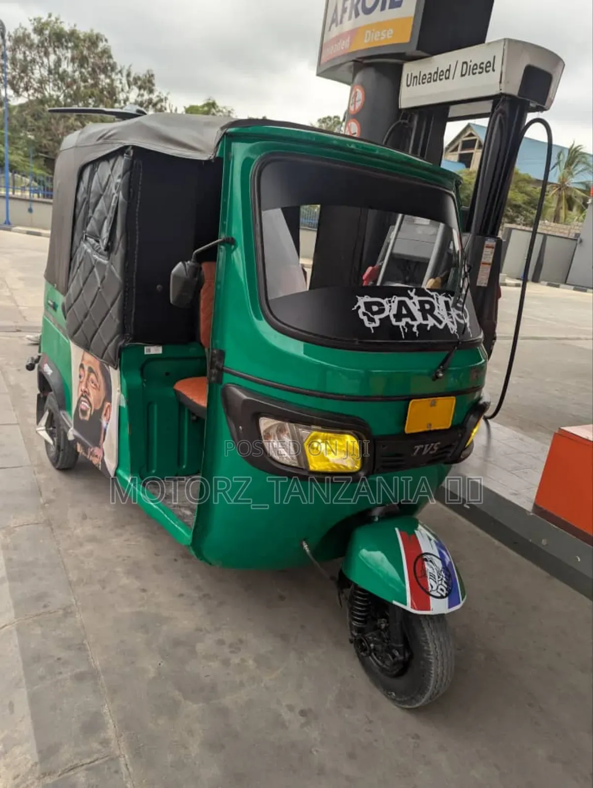TVS King Deluxe Plus iTouch Start 2024 Green