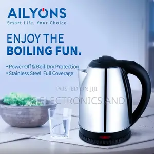 Ailyons Kettle Liter 1.8 La Kuchemshia Vimiminika Ni Imara