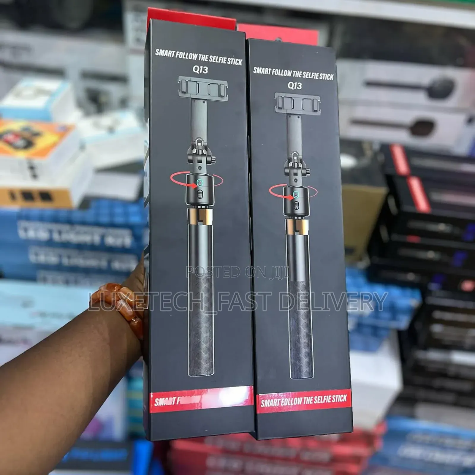 Q13 Smart Tracking Ai-Powered Selfie Stick and Tripod for Smartphones