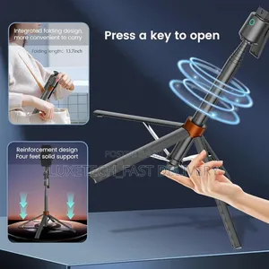 Q13 Smart Selfie Stick, Tabletop Stand, and Tripod (3-in-1) Automatic