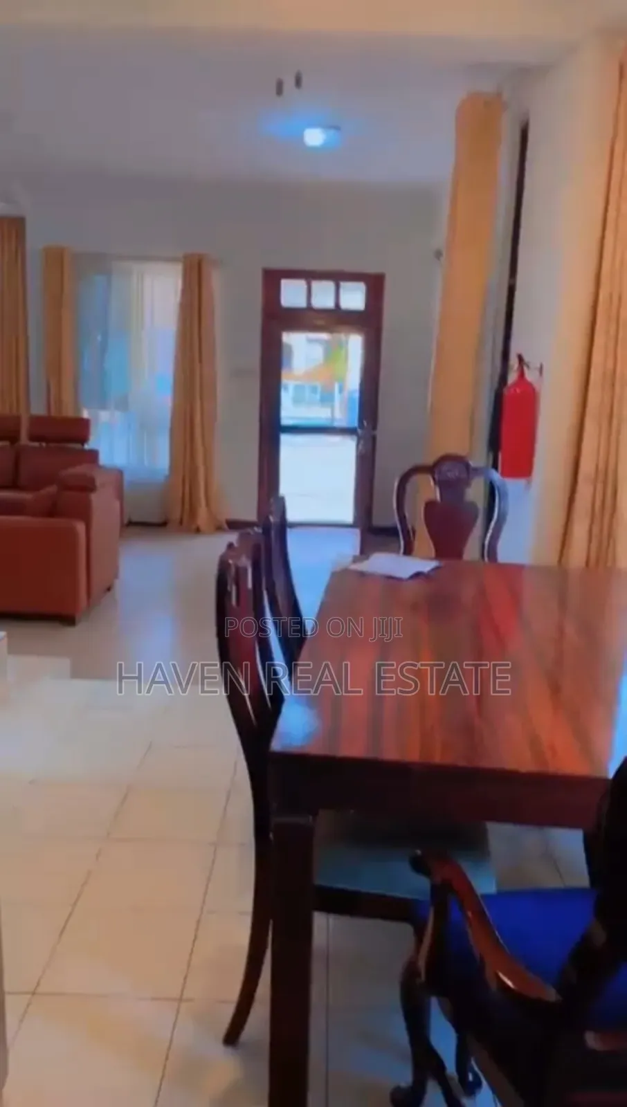 Furnished 3bdrm Villa in Mikocheni for rent