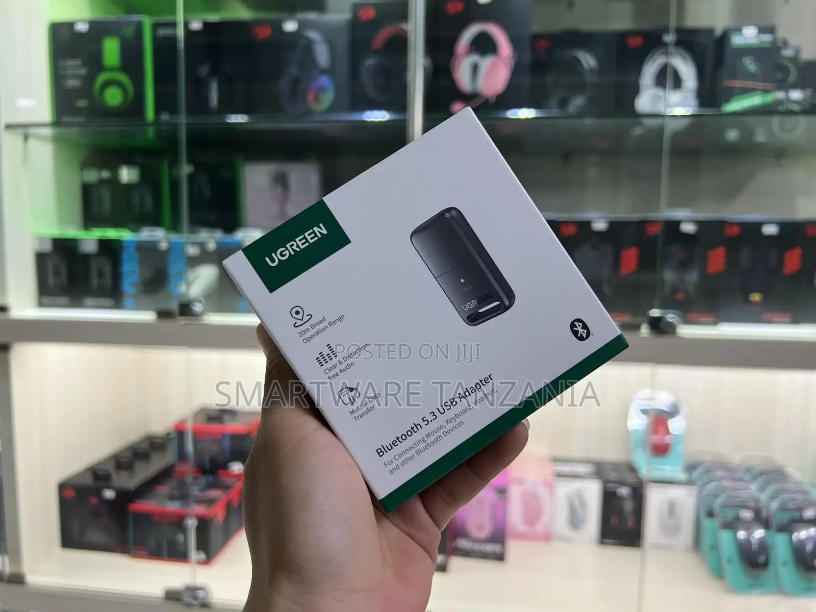 Ugreen Usb Bluetooth 5.3 Adapter for Pc, Plug Play for Windows