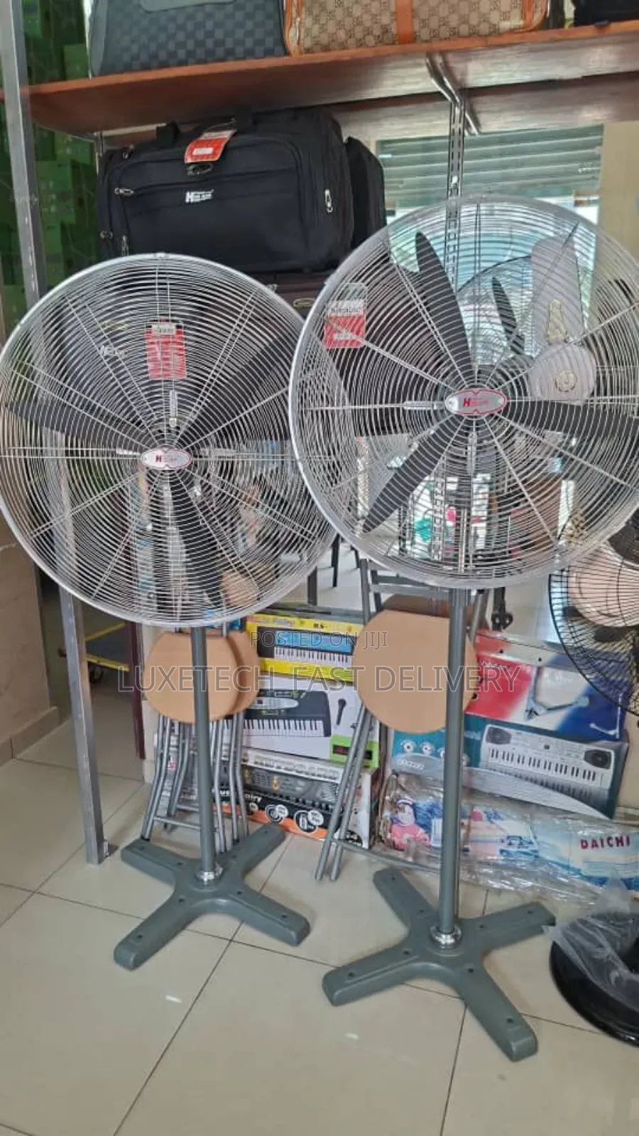 Highclass Heavy Duty Industrial Stand Fan 26"