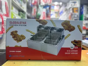 Global Star Deep Fryer Double Lita 12