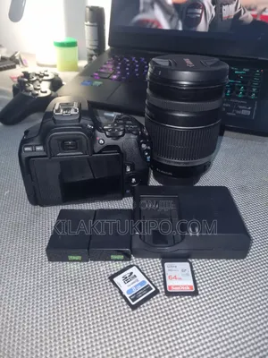 Canon 250d With 2 Batteries