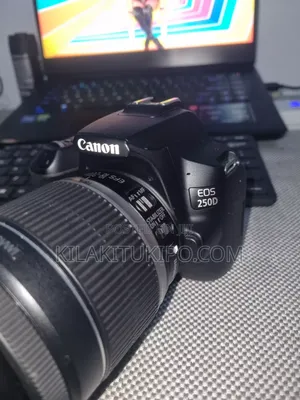 Canon 250d With 2 Batteries