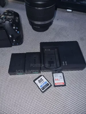 Canon 250d With 2 Batteries