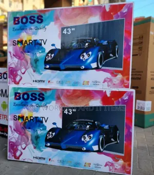 *Boss Tv* "43" Smart Frameless