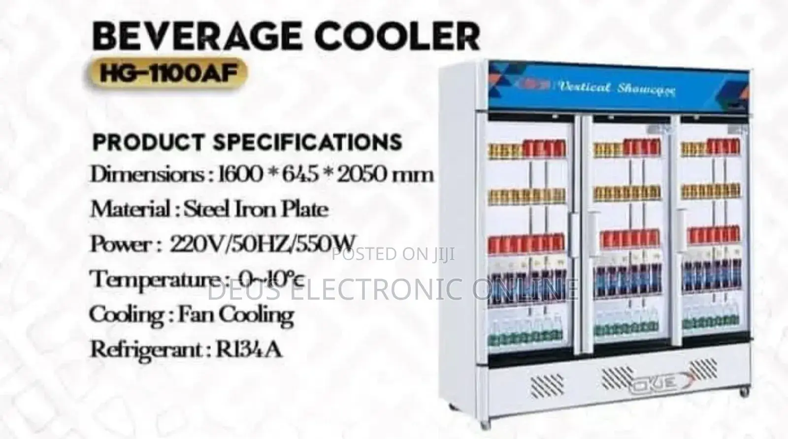 *Showcase Fridge* 3 Door