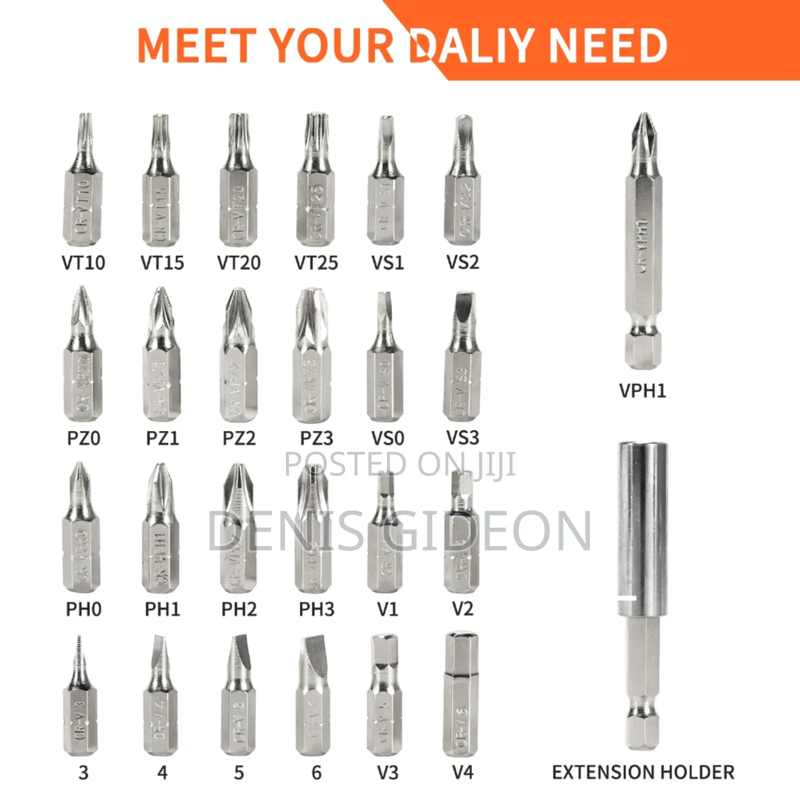 Multi -Functions Electric Screw Driver Set