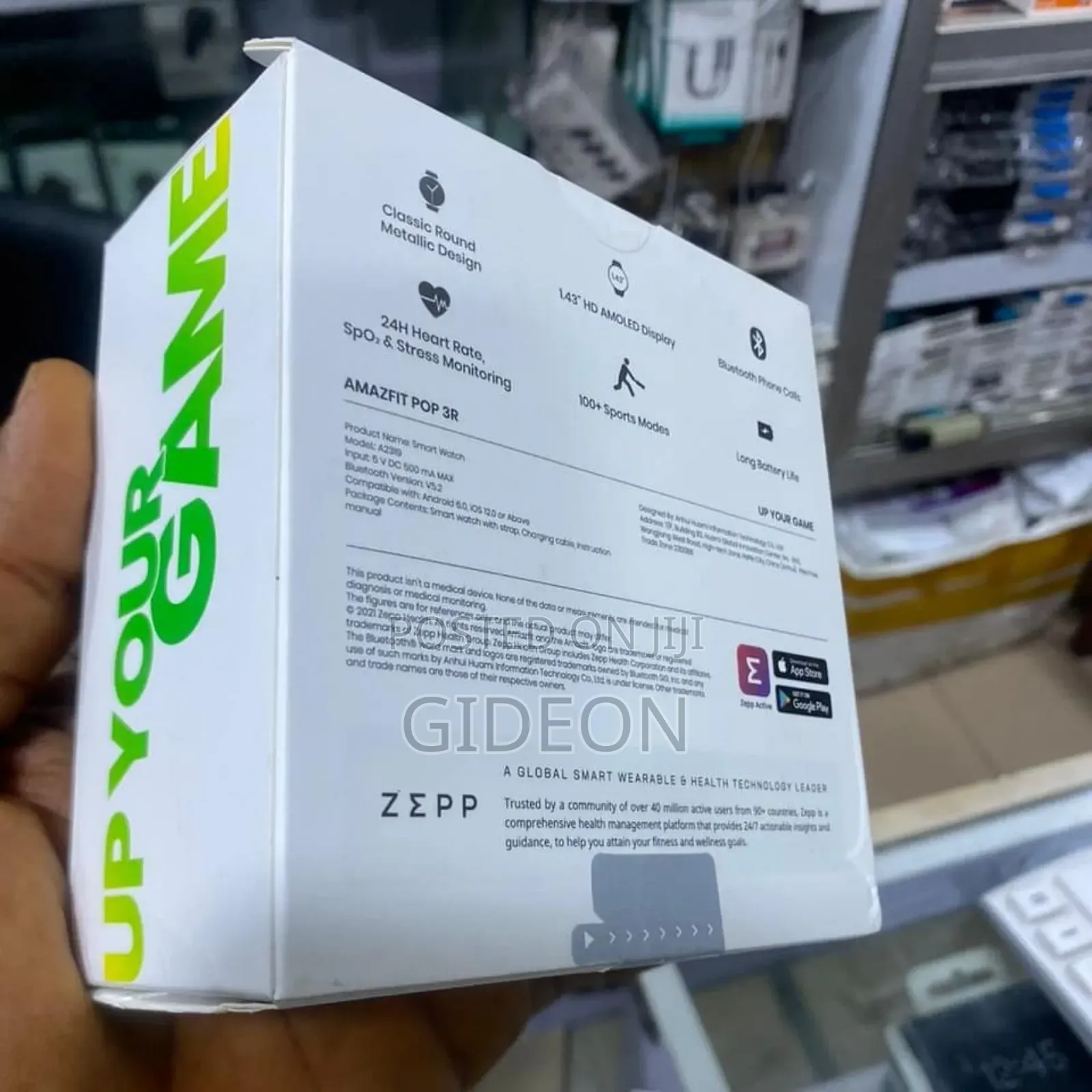 Amazfit Pop 3r Smart Watch