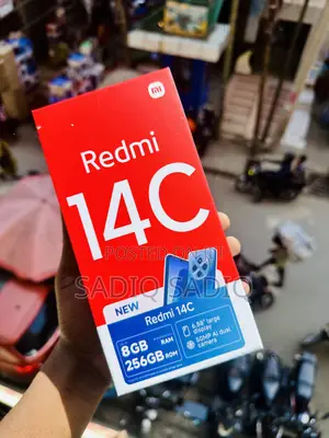 New Xiaomi Redmi 14C 256 GB Black