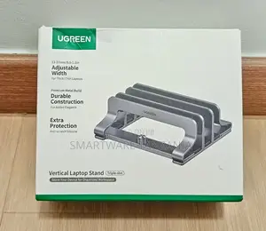 Ugreen 3-Slot Vertical Laptop Stand Adjustable Sturdy Space-Saving