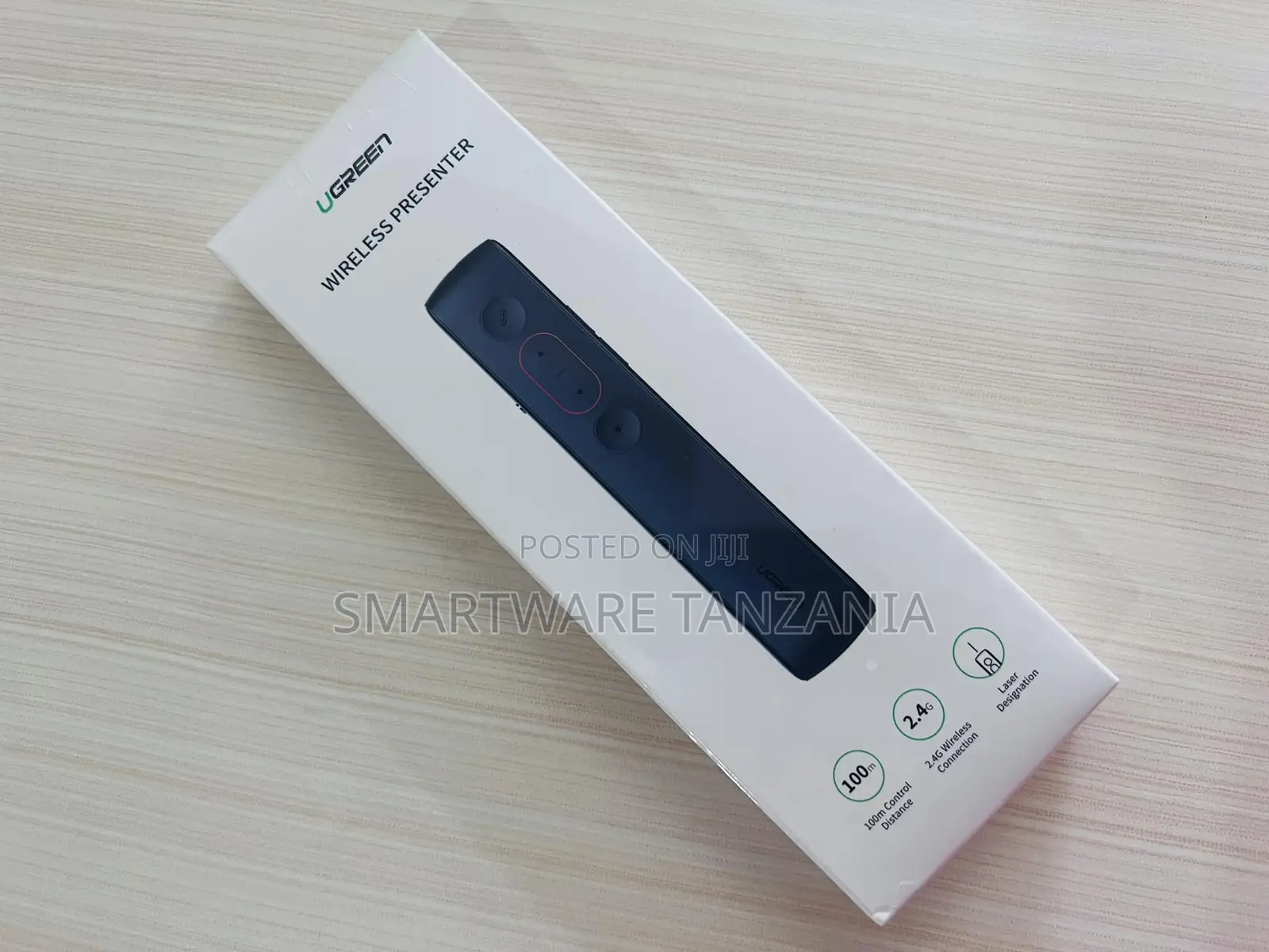 Ugreen Wireless Presentation Pointer Presenter Clicker Laser+Digital