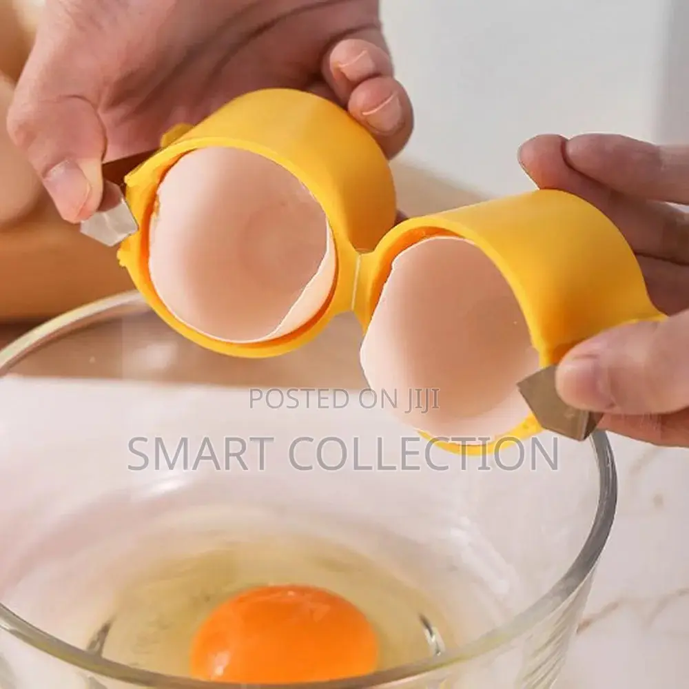 Egg Shell Opener for Both Boiled Hard Shell and Raw