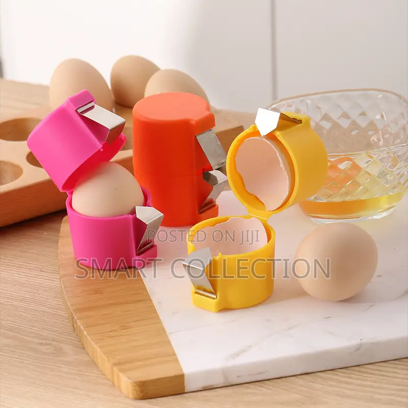 Egg Shell Opener for Both Boiled Hard Shell and Raw
