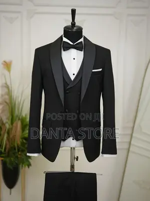 Mario Casas Black Men’S Suits
