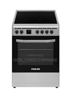 Nikai Free Standing Full Electric Ceramic Cookers (60x60)Cm