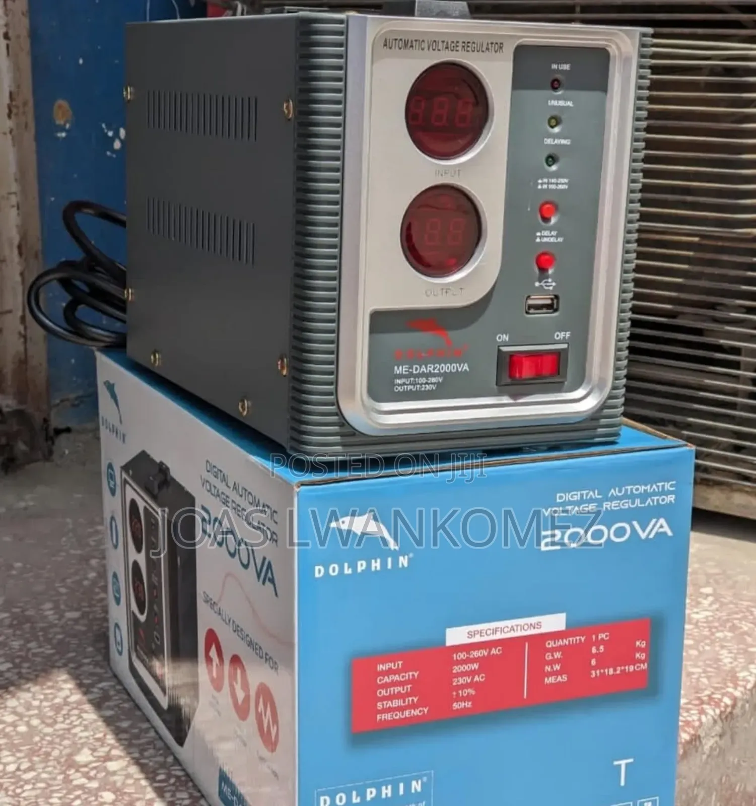 Electric Stabilizer 2000va(1600 Watts)