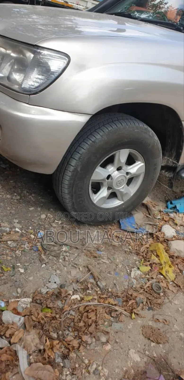 Toyota Land Cruiser 2002 Gold
