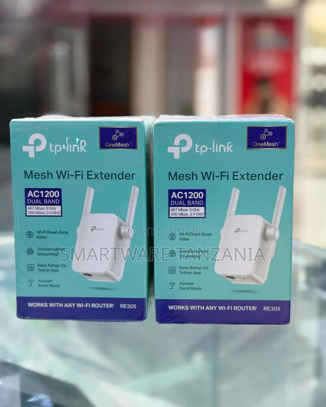 Tp-Link Tl-Re305 – Ac1200 Mesh Wi-Fi Range Extender – Uk Plug