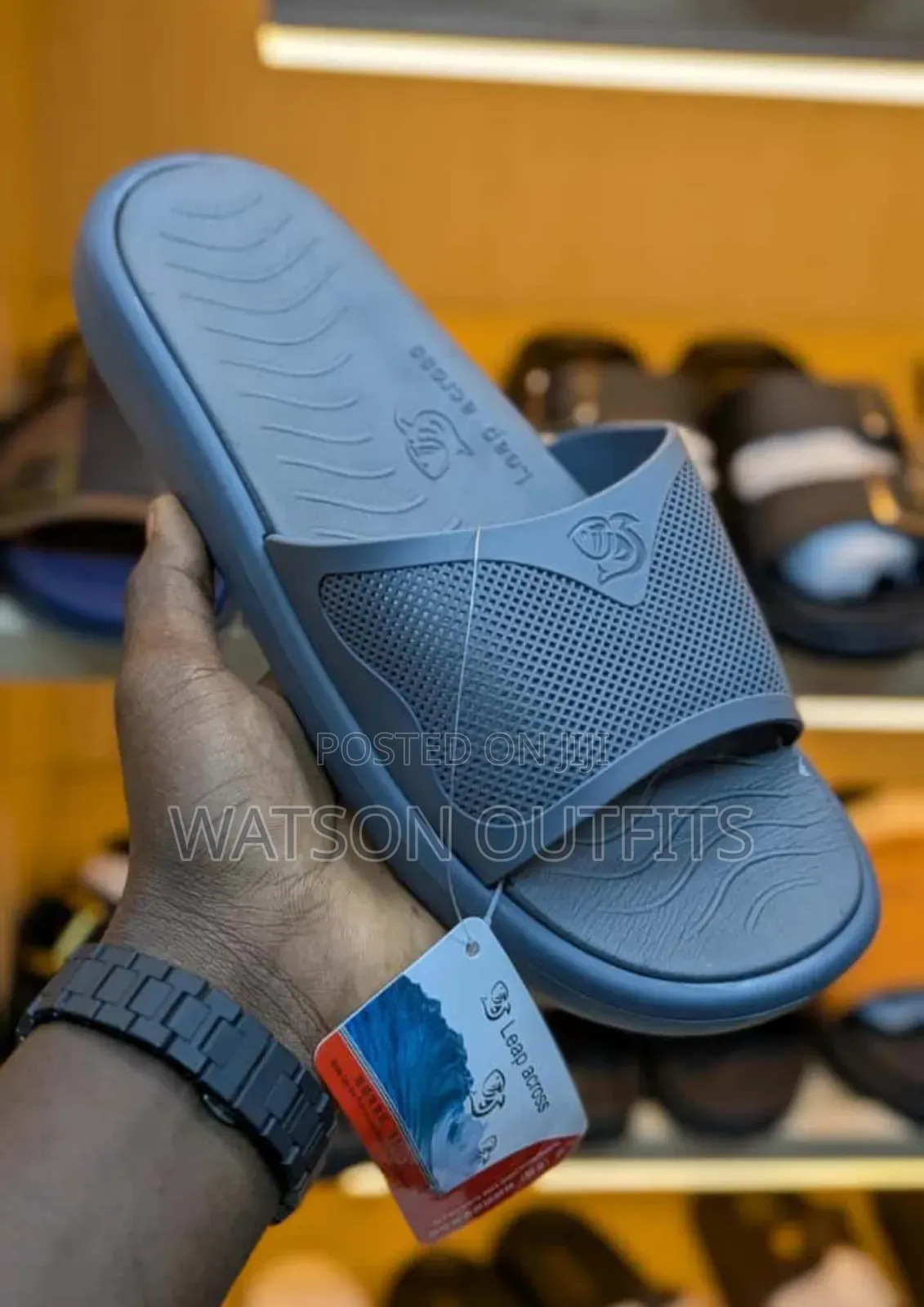 Leap Across Men's Simpo Sandals or Male Open Shoes