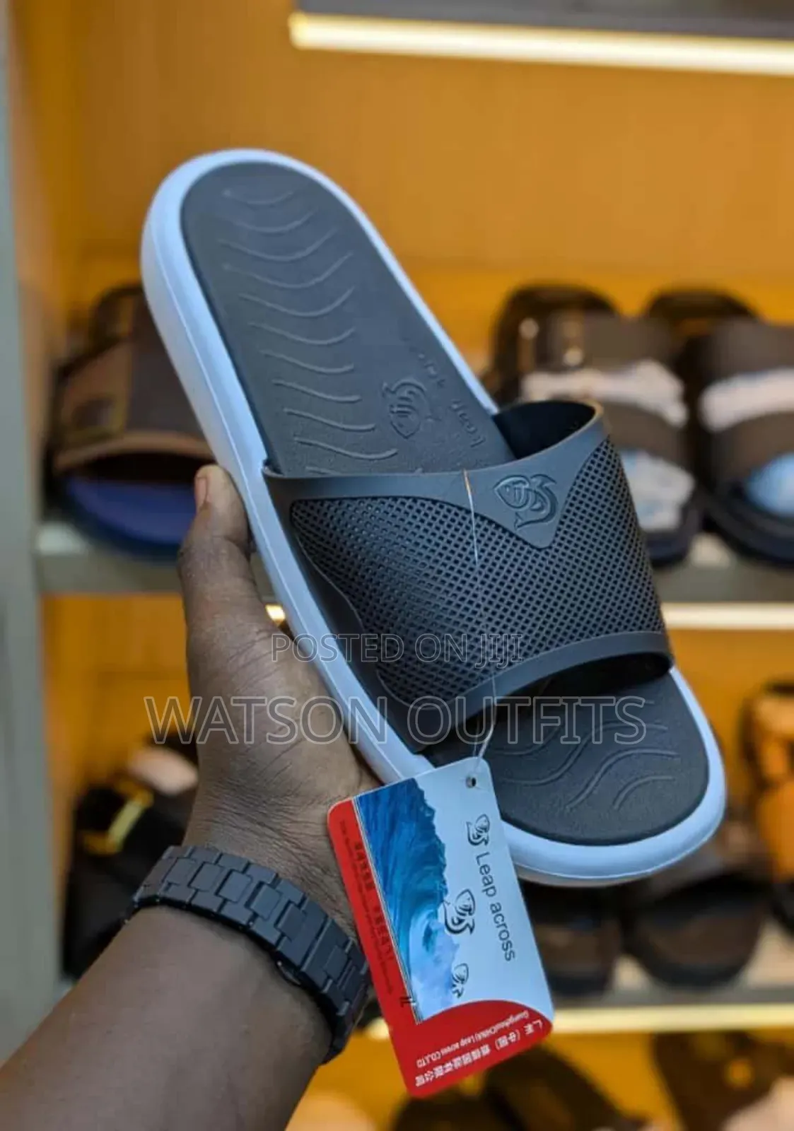 Leap Across Men's Simpo Sandals or Male Open Shoes