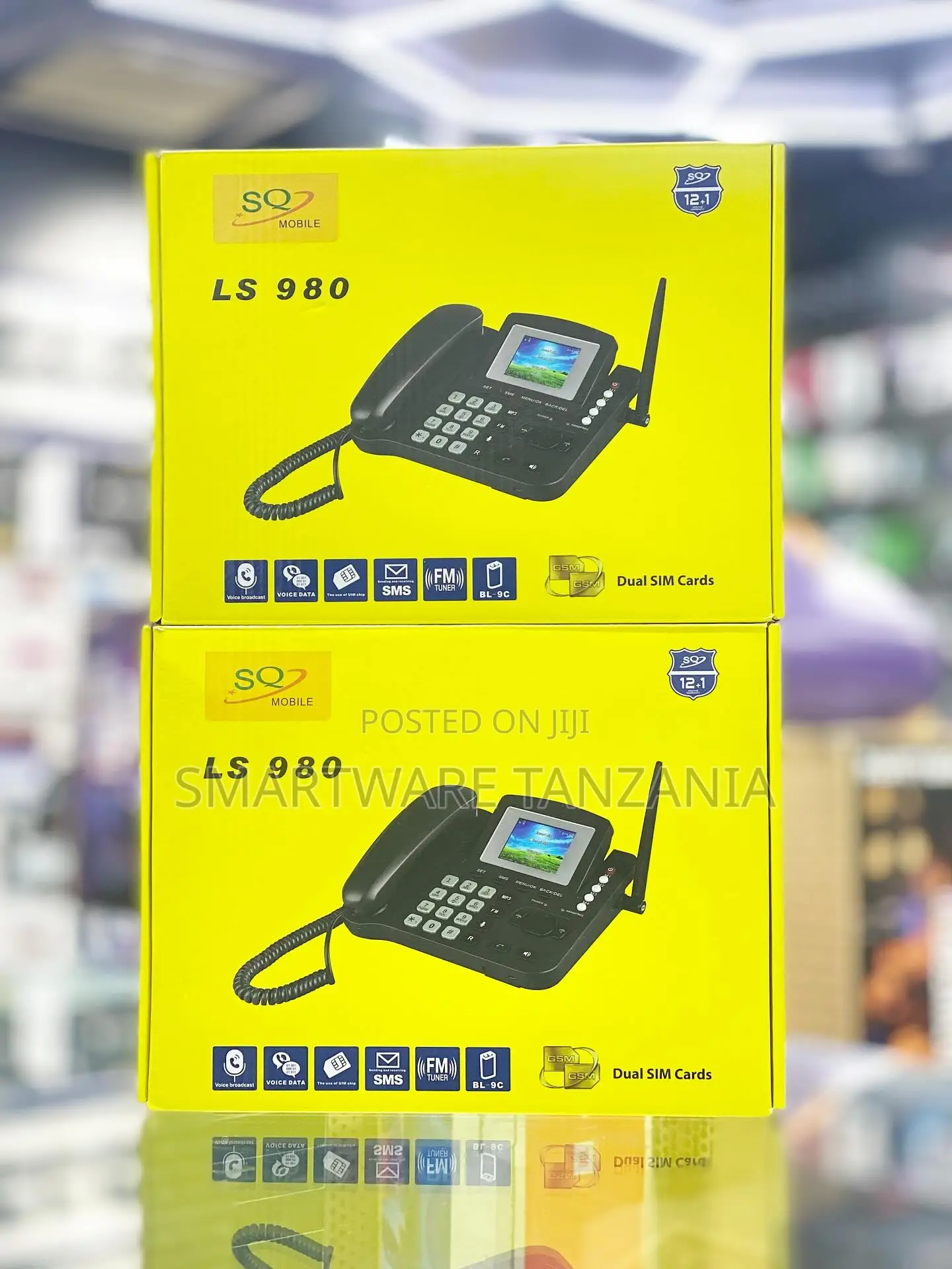 Sq Ls 980 Dual Sim GSM Fixed Wireless Phone - Home/Office Landline
