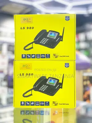 Sq Ls 980 Dual Sim GSM Fixed Wireless Phone - Home/Office Landline