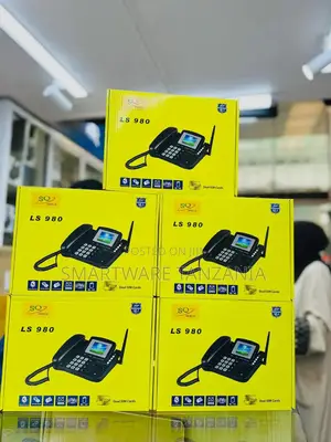 Portable GSM Landline Ls980 - Dual Sim, Sms, Loudspeaker