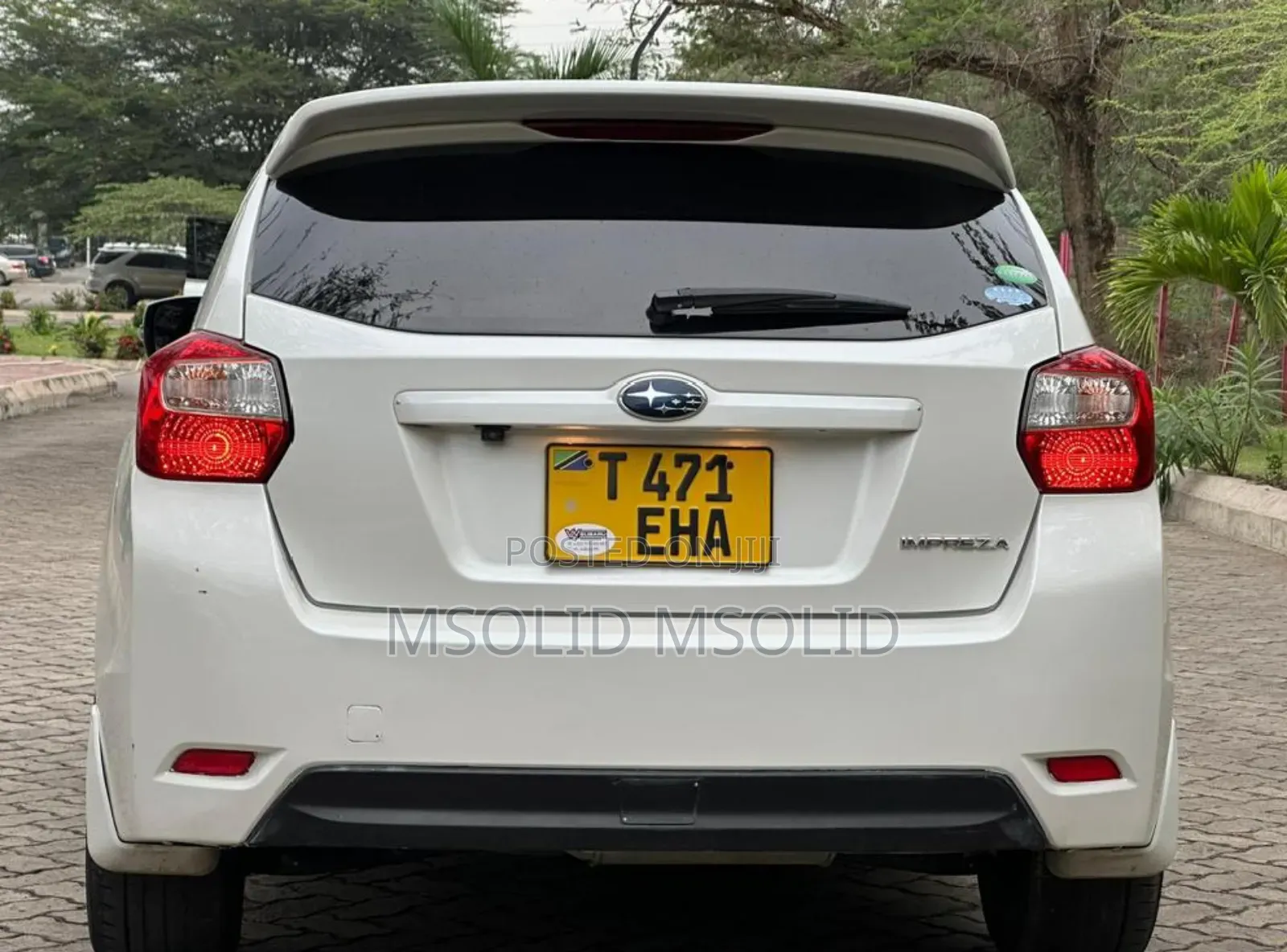 Subaru Impreza 2012 Off white