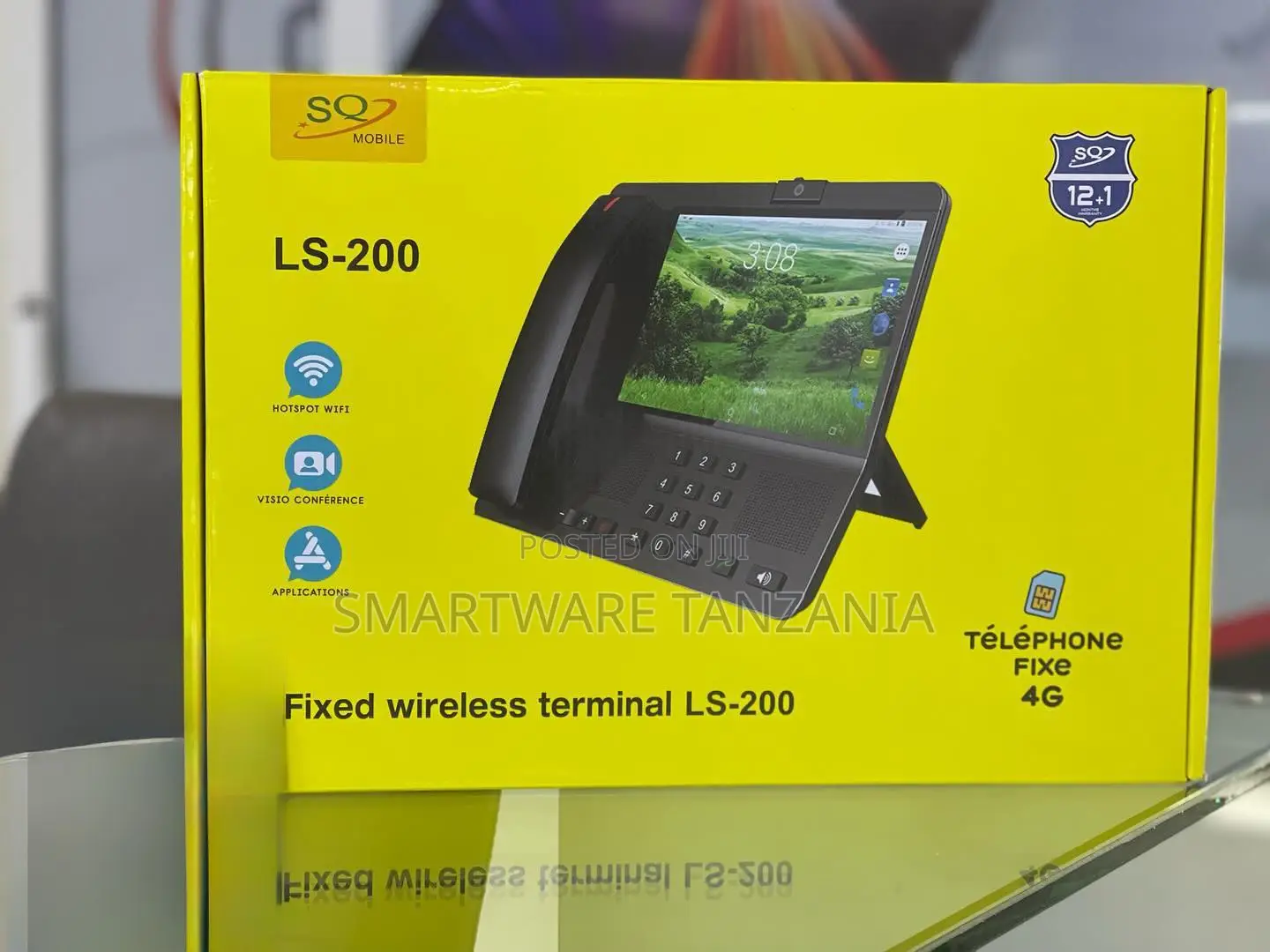 4g Fixed Desk Phone Ls-200 - Sq Mobile, Wifi, Video Calls, Apps