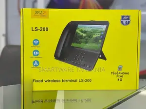 4g Fixed Desk Phone Ls-200 - Sq Mobile, Wifi, Video Calls, Apps