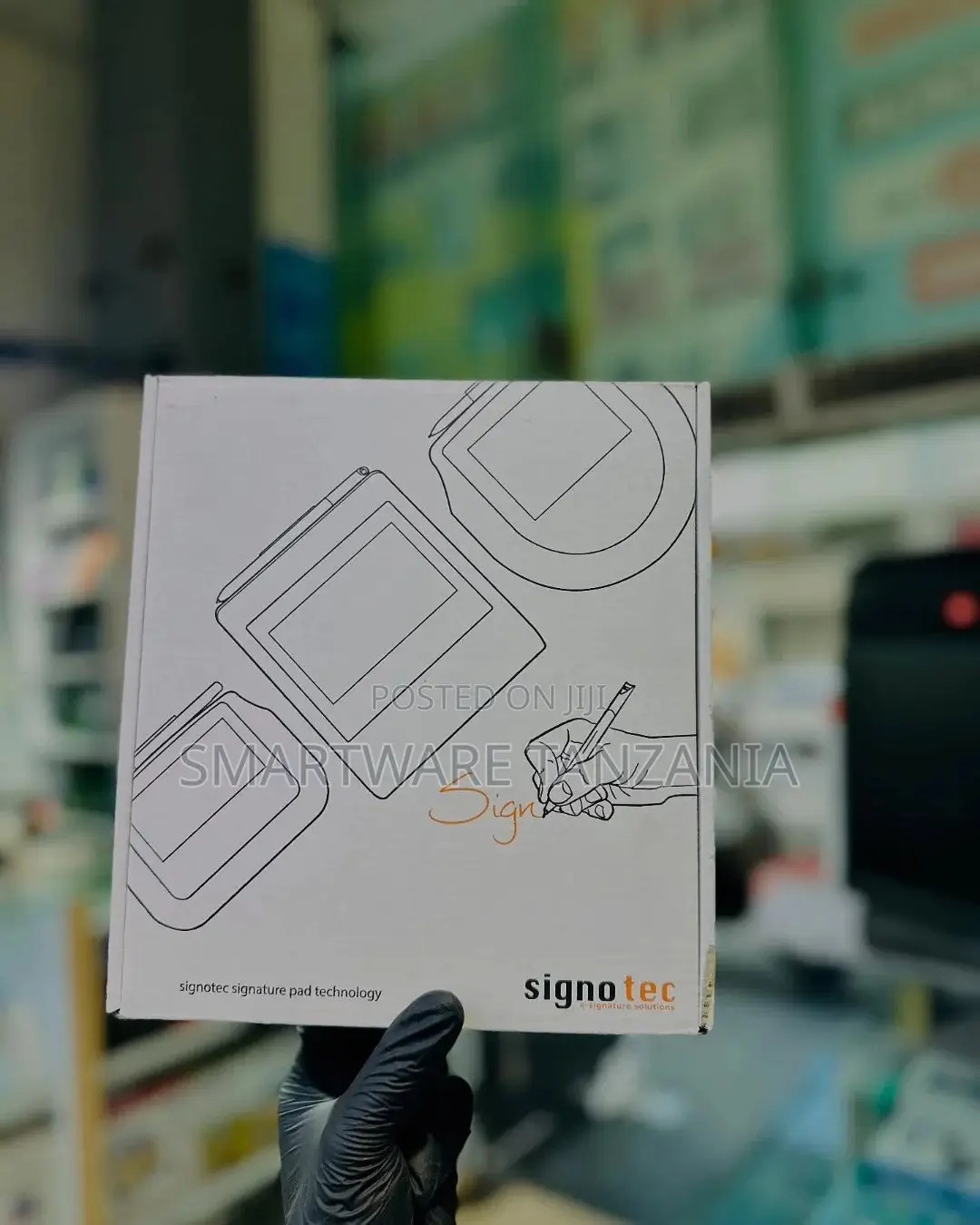 Signotec Sigma Lite 4" Non-LCD Signature Pad With Software