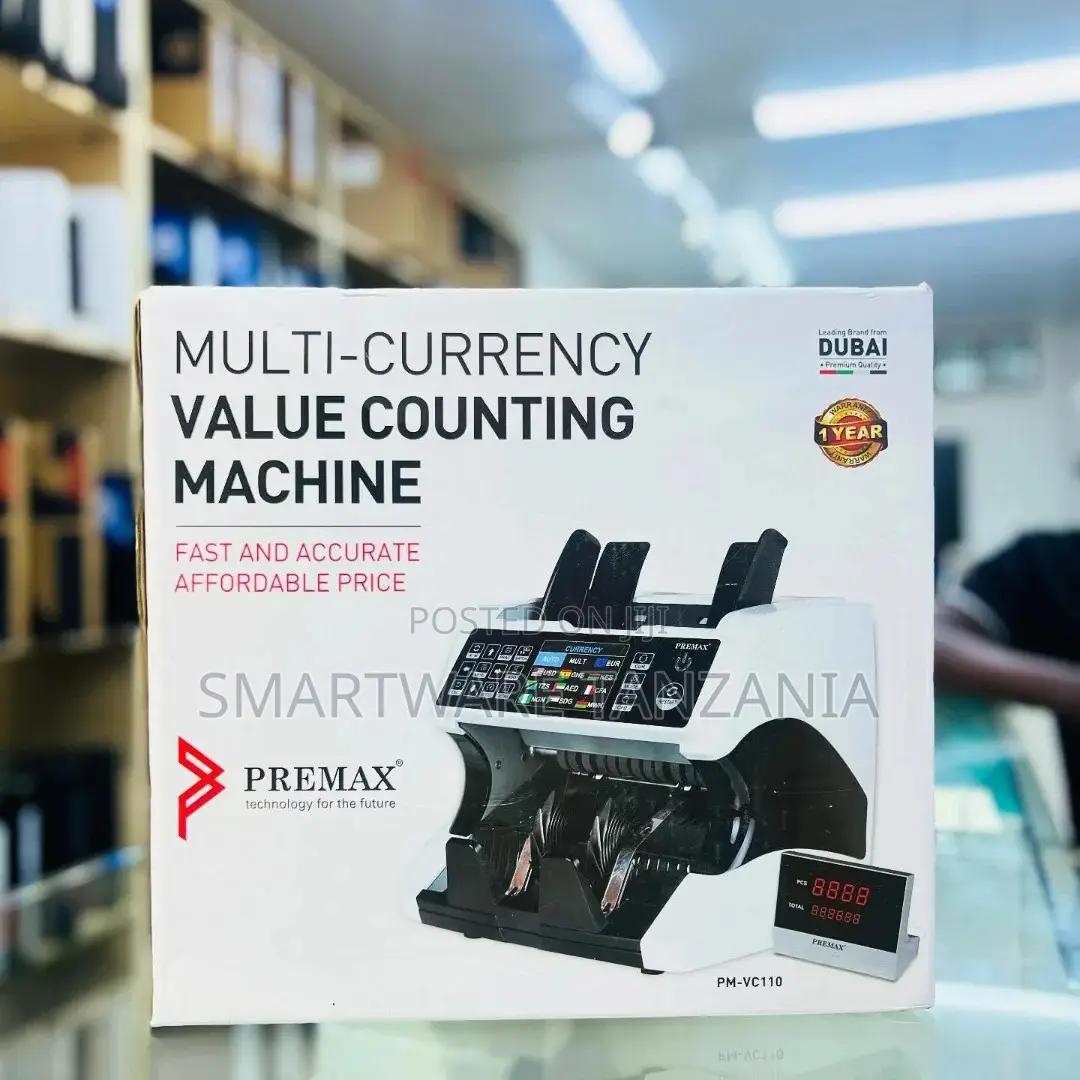Premax Pm-Vc110 Multi-Currency Value Counting Machine