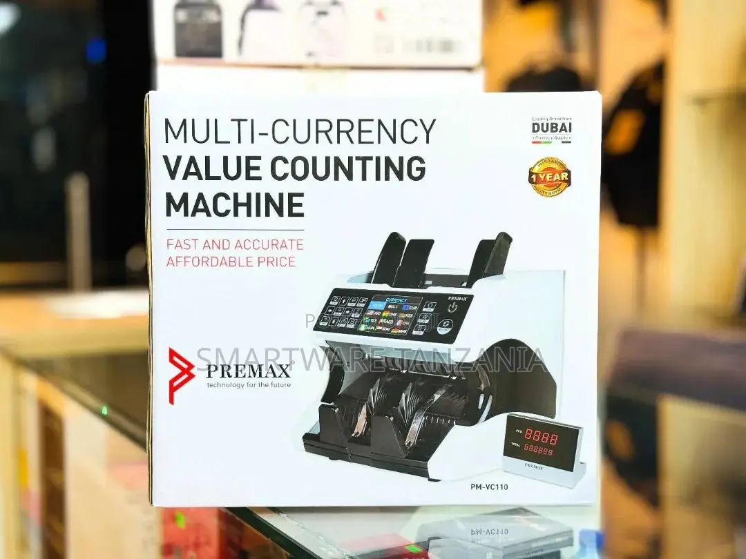 Premax Pm-Vc110 Multi-Currency Value Counting Machine