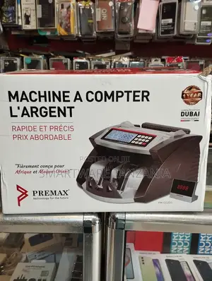 Premax Pm-Cc35d Cash Counting Machine - Fast, Accurate, Uv/Mg Detect