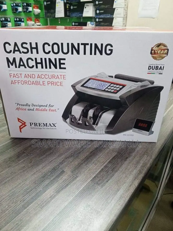 Premium Premax Bill Counter Pm-Cc35d - Fake Note Detection, 1000/Min