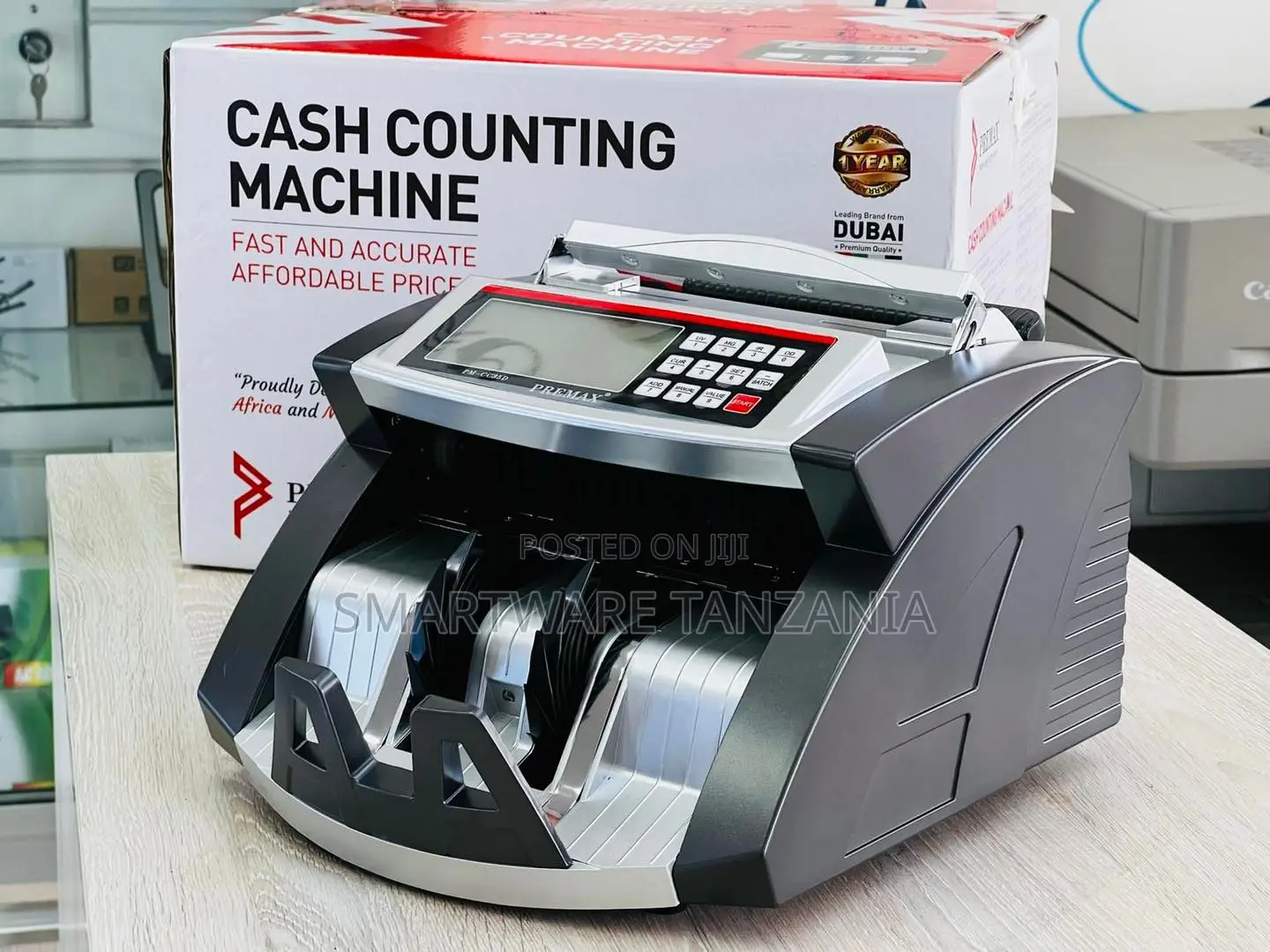 Automated Money Counter Premax Cc35d - Heavy Duty, Lcd, Batch/Add