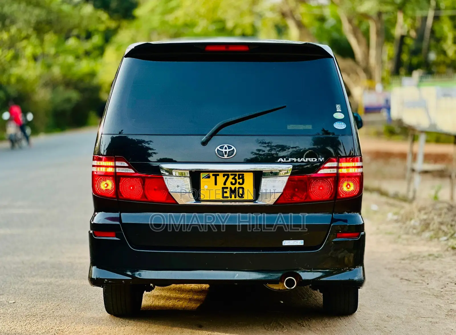 Toyota Alphard 2007 Black