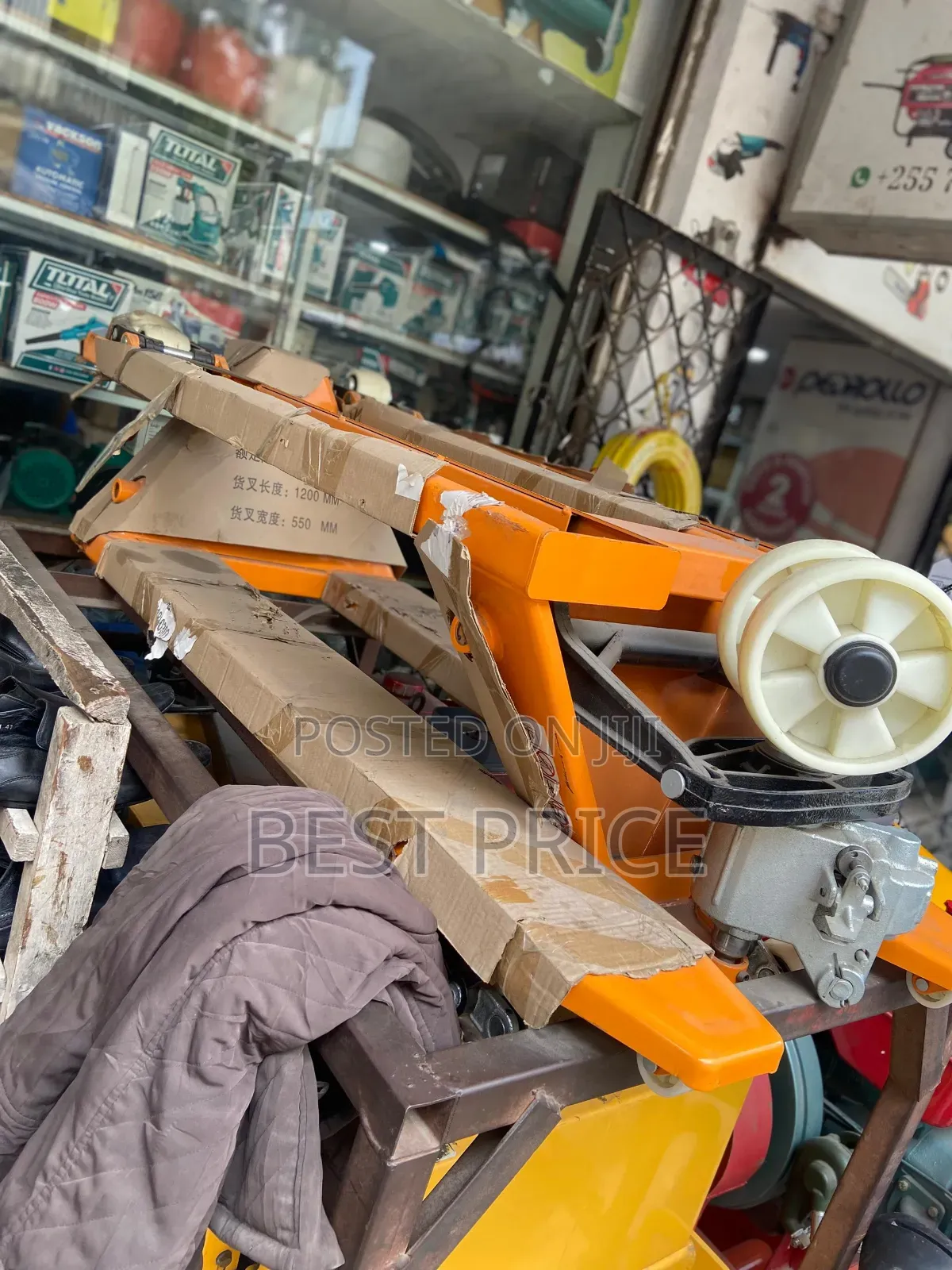 Narrow Hydraulic Hand Pallet Truck 3000kg / 3 Ton