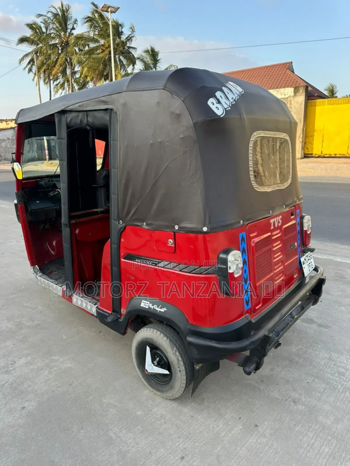 TVS King Deluxe Plus iTouch Start 2022 Red