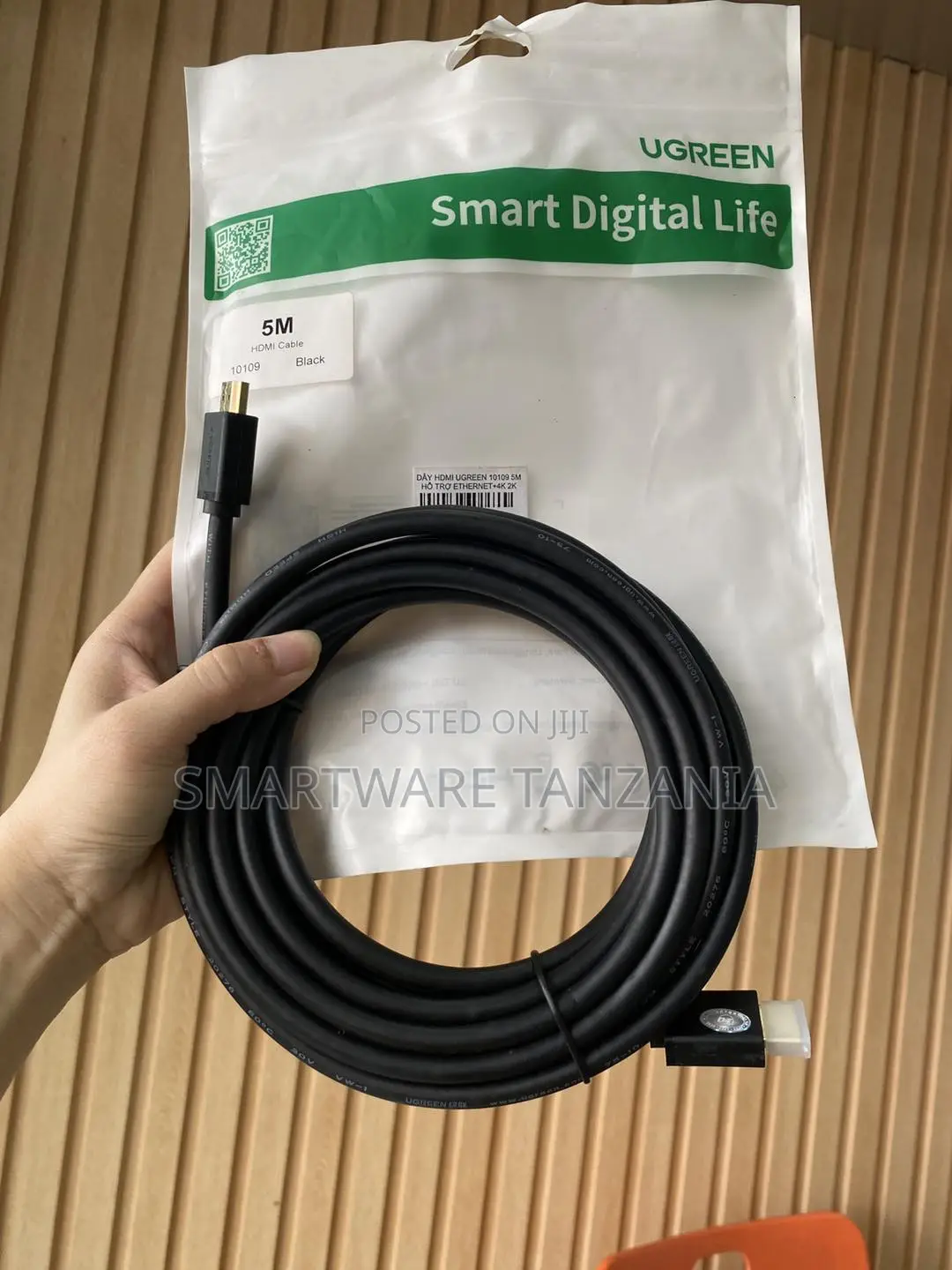 Ugreen High Speed Hdmi Cable With Ethernet Full Copper 5m